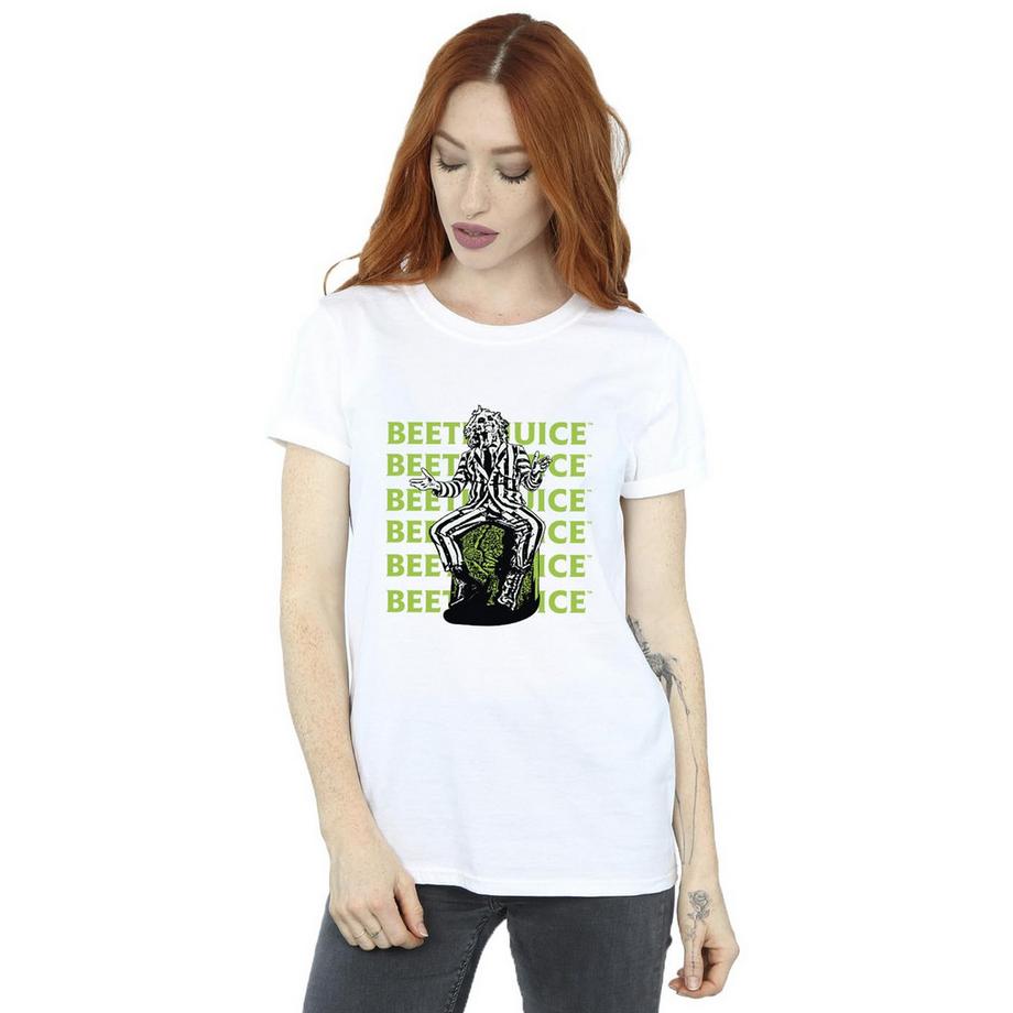 Beetlejuice T-Shirt Motivo Logo  