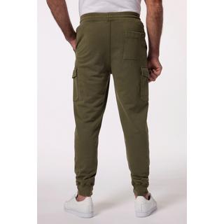 JP1880  Pantaloni cargo da casa in felpa, fino alla tg. 8XL 