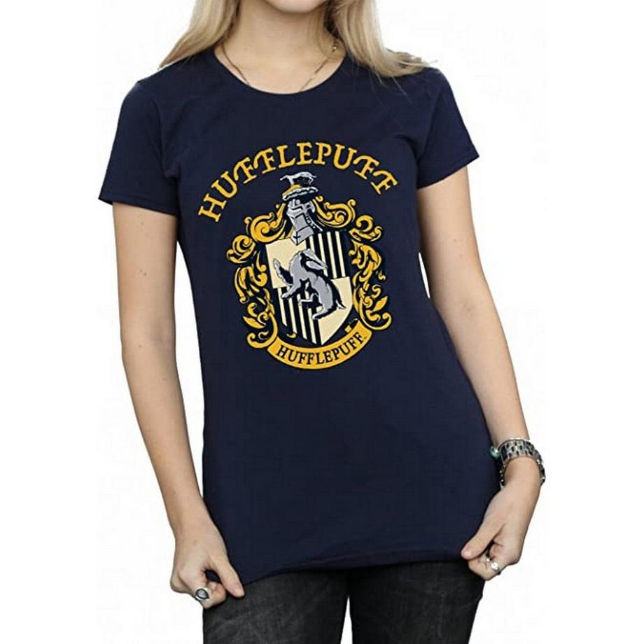 Harry Potter Hufflepuff Stemma Slim Fit T-Shirt  