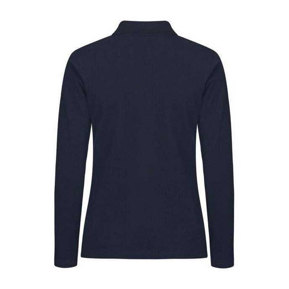 Clique Maglietta Polo Premium Elasticizzata Manica Lunga  