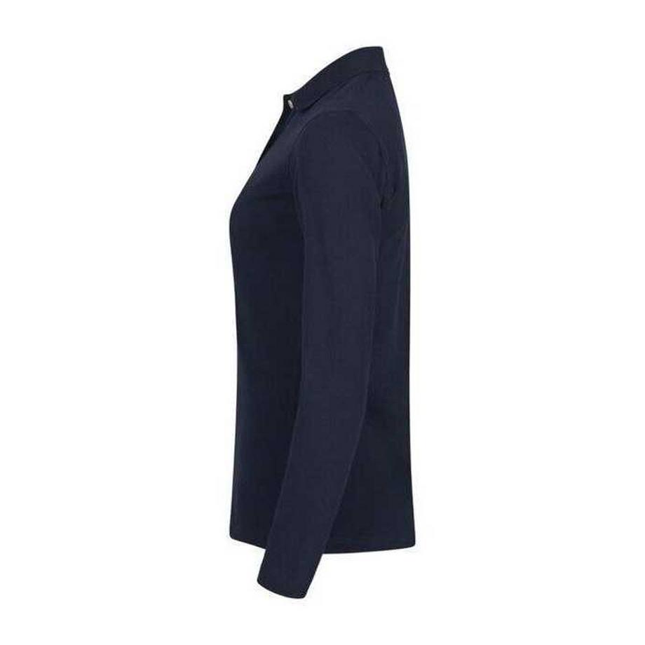 Clique Maglietta Polo Premium Elasticizzata Manica Lunga  