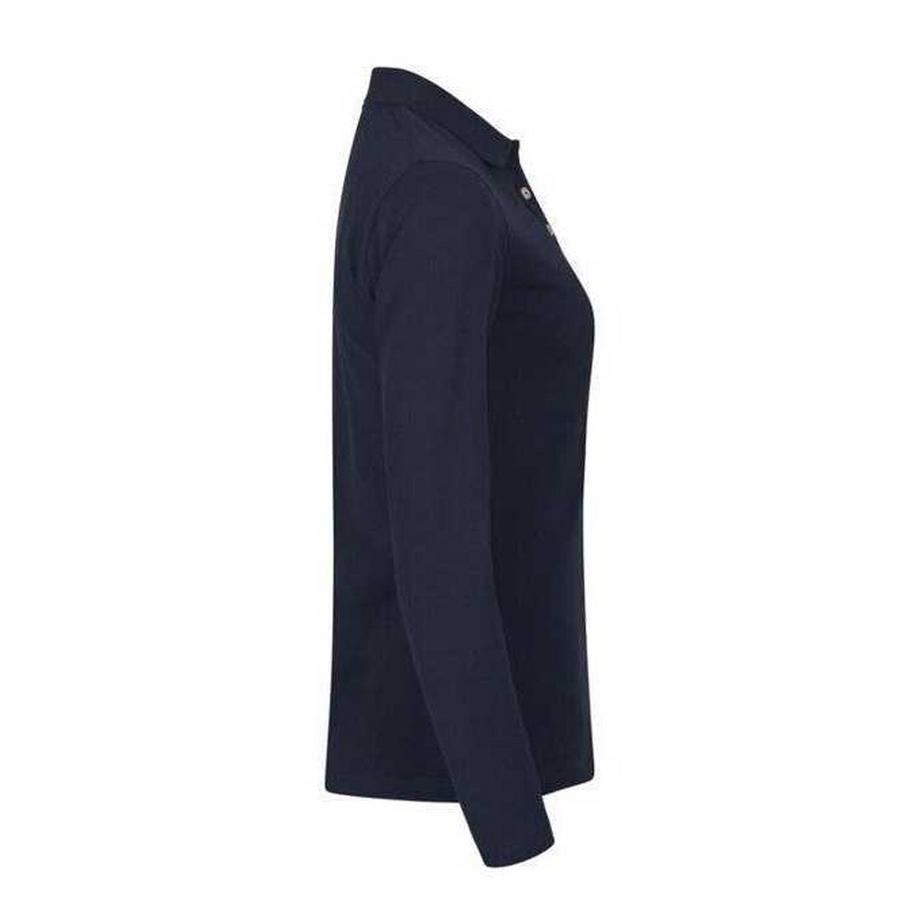 Clique Maglietta Polo Premium Elasticizzata Manica Lunga  
