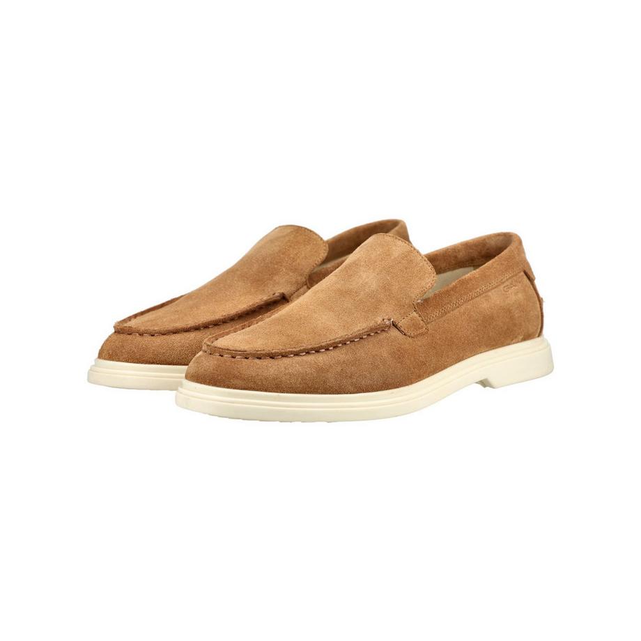 GANT Babouche en cuir velours avec couture mocassin  
