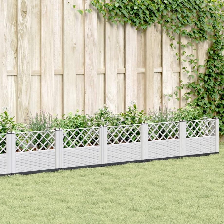 VidaXL Jardinière polypropylène  