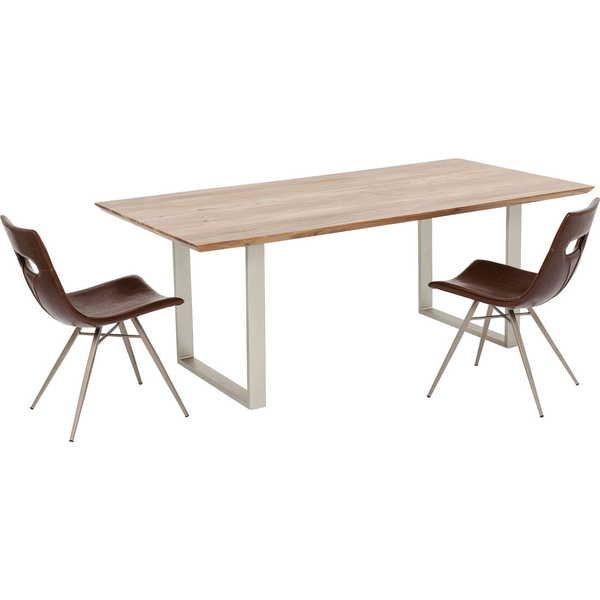 KARE Design Table Symphony Argent 160x80cm  