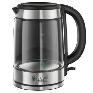 Russell Hobbs 21600-57 bollitore elettrico 1,7 L 2200 W Stainless steel, Trasparente