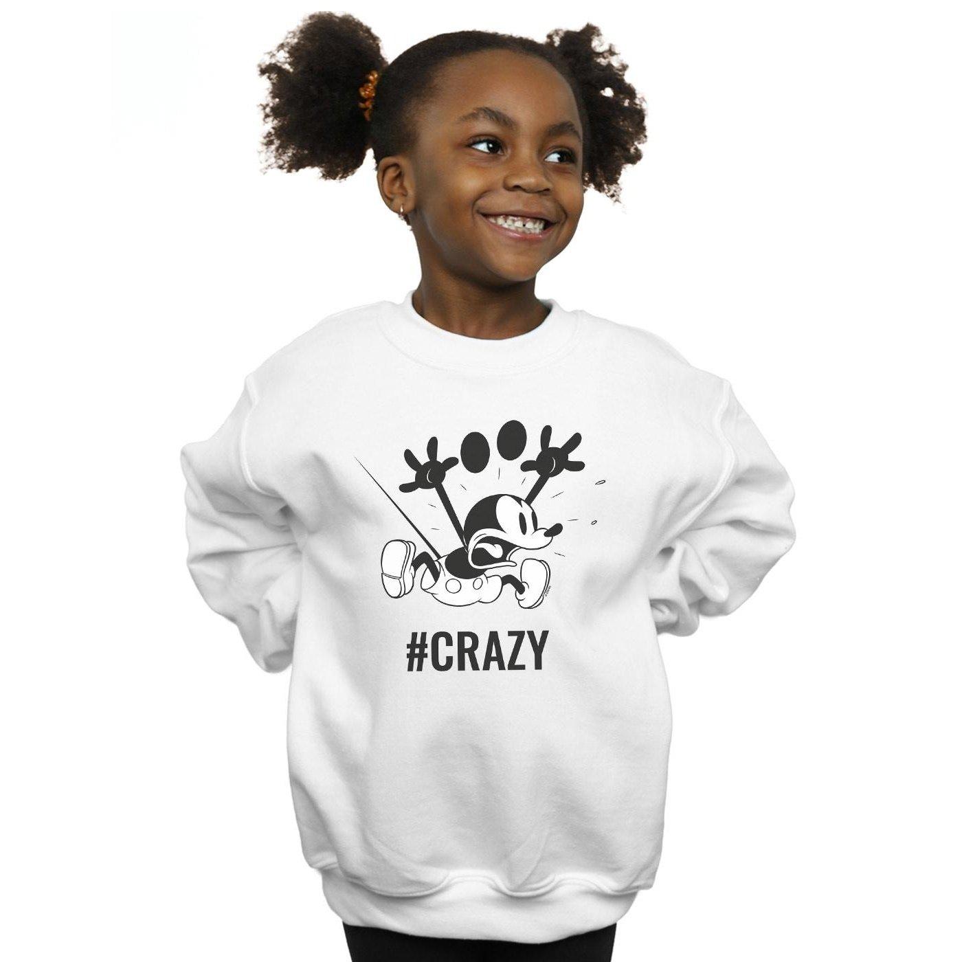 Disney  #Crazy Sweatshirt 