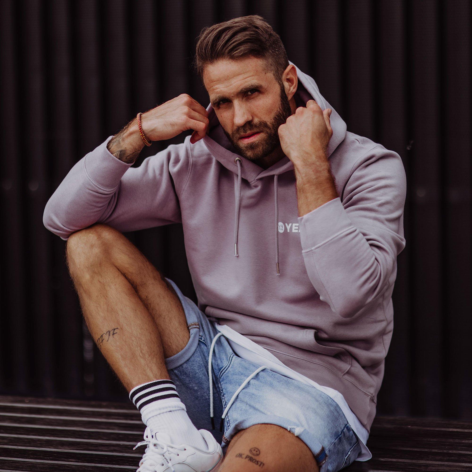 YEAZ  CUSHY Felpa con cappuccio (unisex) 