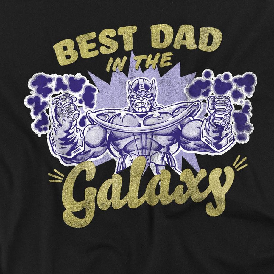 MARVEL T-Shirt Best Dad In The Galaxy  