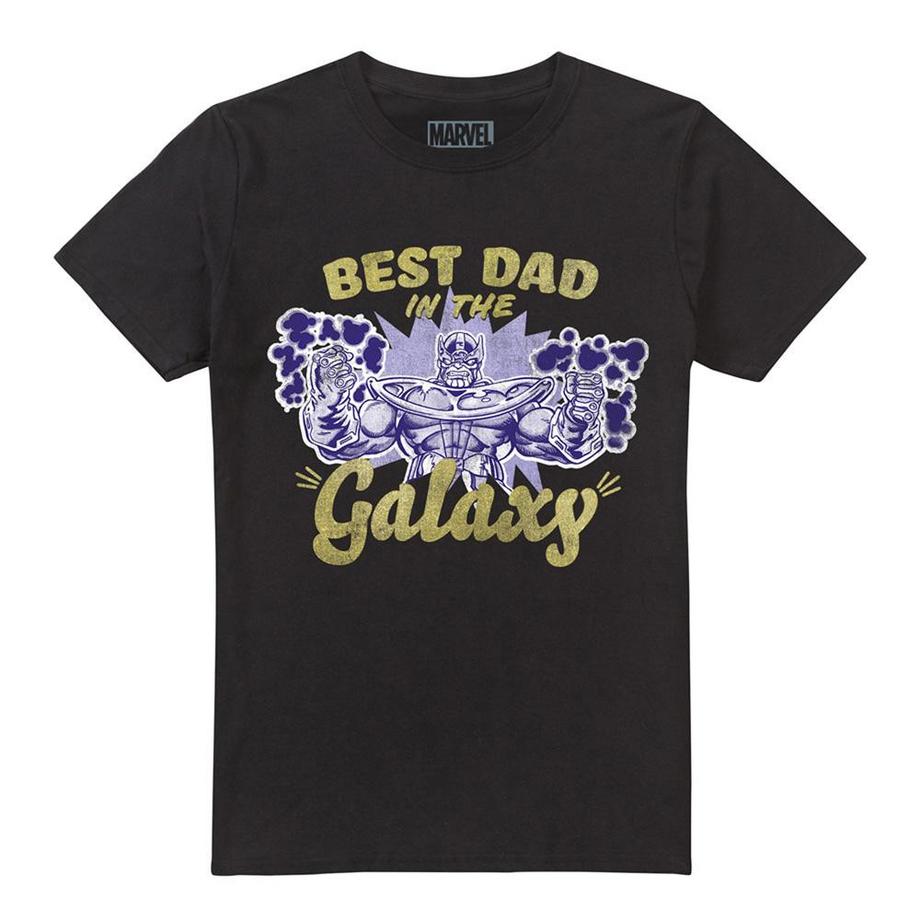 Best Dad In The Galaxy Maglietta Thanos