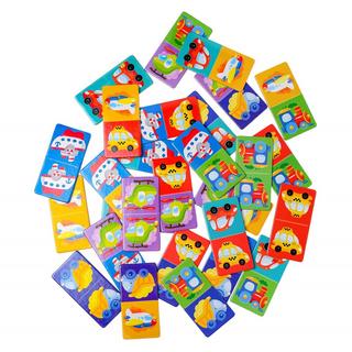 Activity-board  Jeux éducatifs pour enfants, jeux familiaux, DOMINO - Transport 