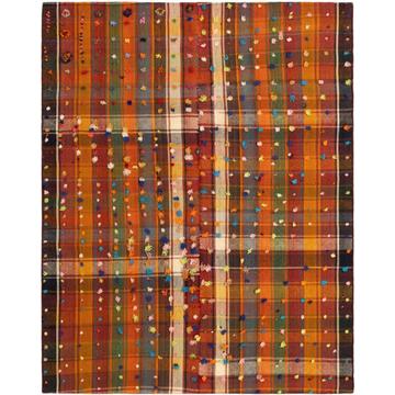 Handgemachter Teppich Jajim old