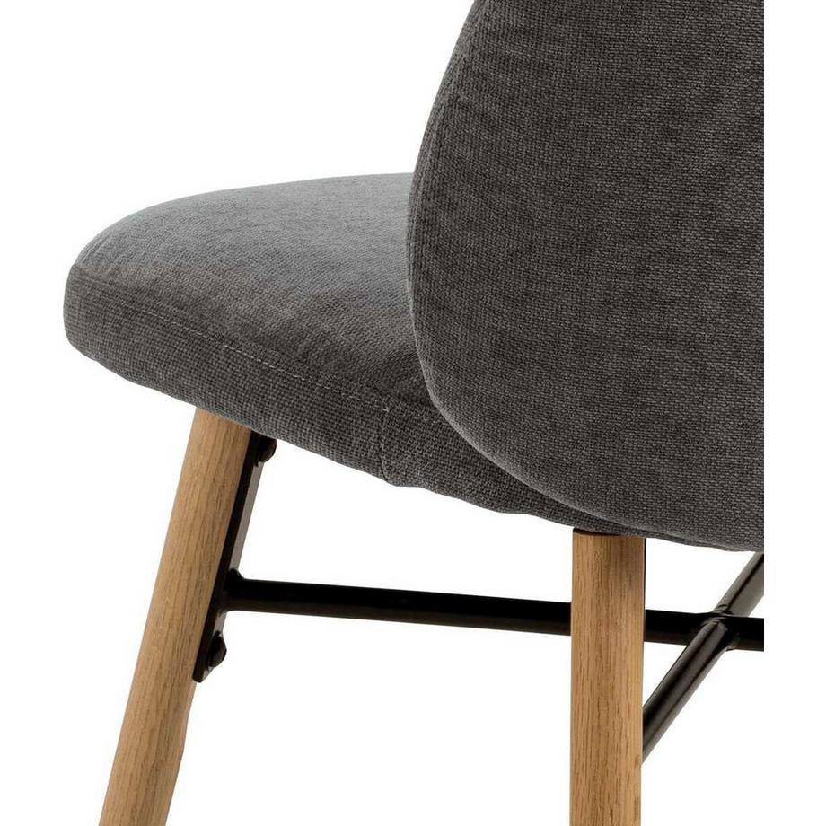 mutoni Esszimmerstuhl Kovarnia dunkelgrau (1 Stück)  