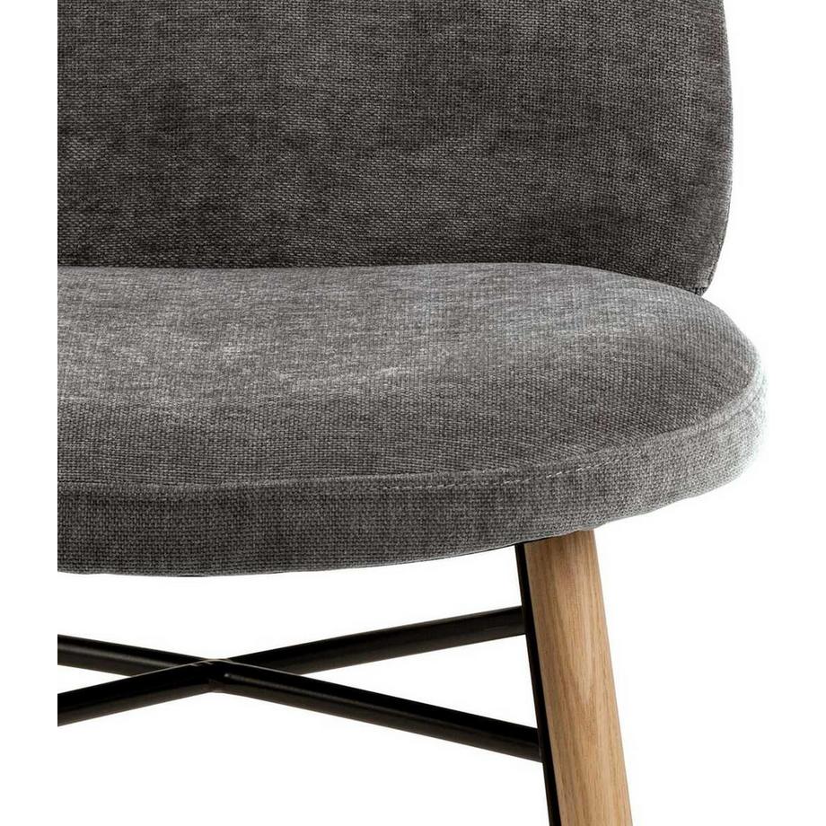 mutoni Esszimmerstuhl Kovarnia dunkelgrau (1 Stück)  