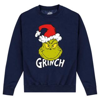 The Grinch The Grinch Cappello di Natale Stampato Felpa Vestibilità Larga  