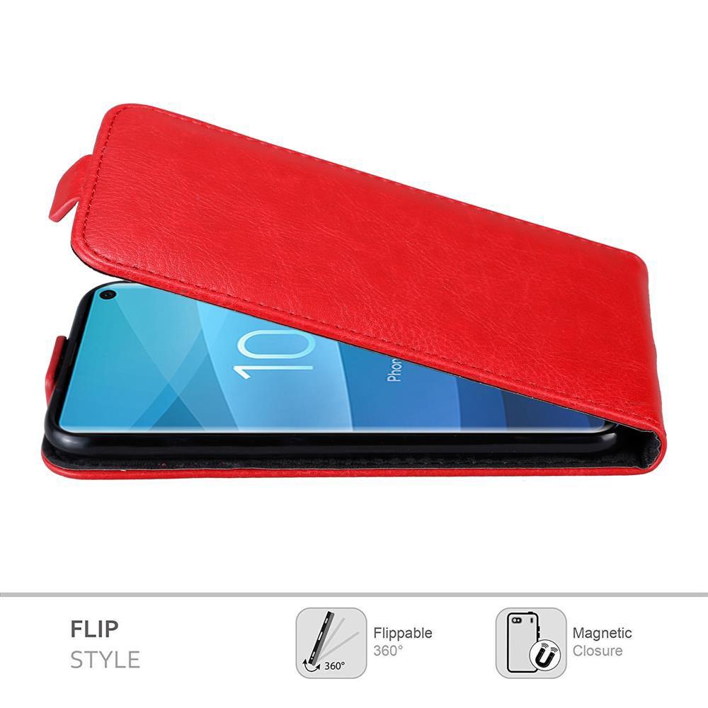 Cadorabo  Housse compatible avec Samsung Galaxy S10 4G - Coque de protection au design flip avec fermeture magnétique 