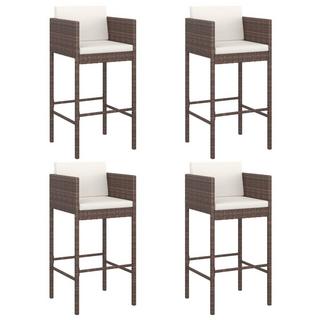 VidaXL Barhocker poly-rattan  