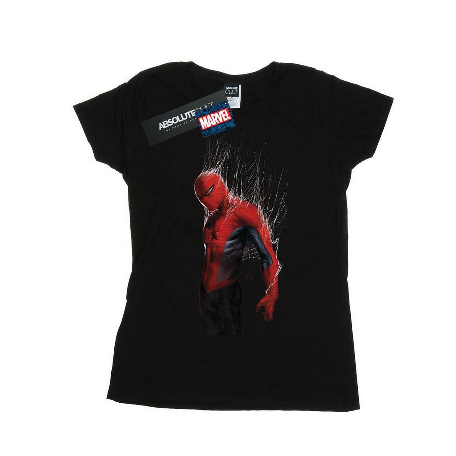 MARVEL Spider-Man Distressed Logo T-Shirt  