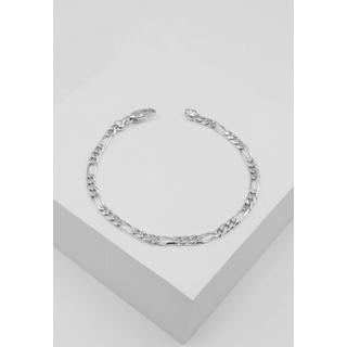 MUAU Schmuck  Bracelet Figaro Weissgold 750, 19cm, 4mm 