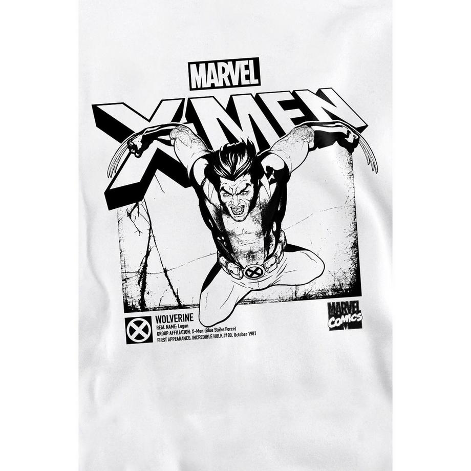 MARVEL X-Men Wolverine Grafikdruck Sweatshirt  