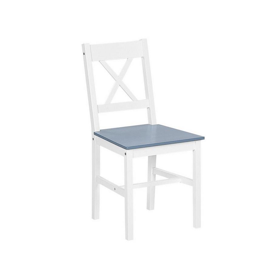 Beliani Set da pranzo en Legno di pino Scandinavo MOANA  