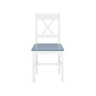 Beliani Esszimmer Set aus Kiefernholz Skandinavisch MOANA  