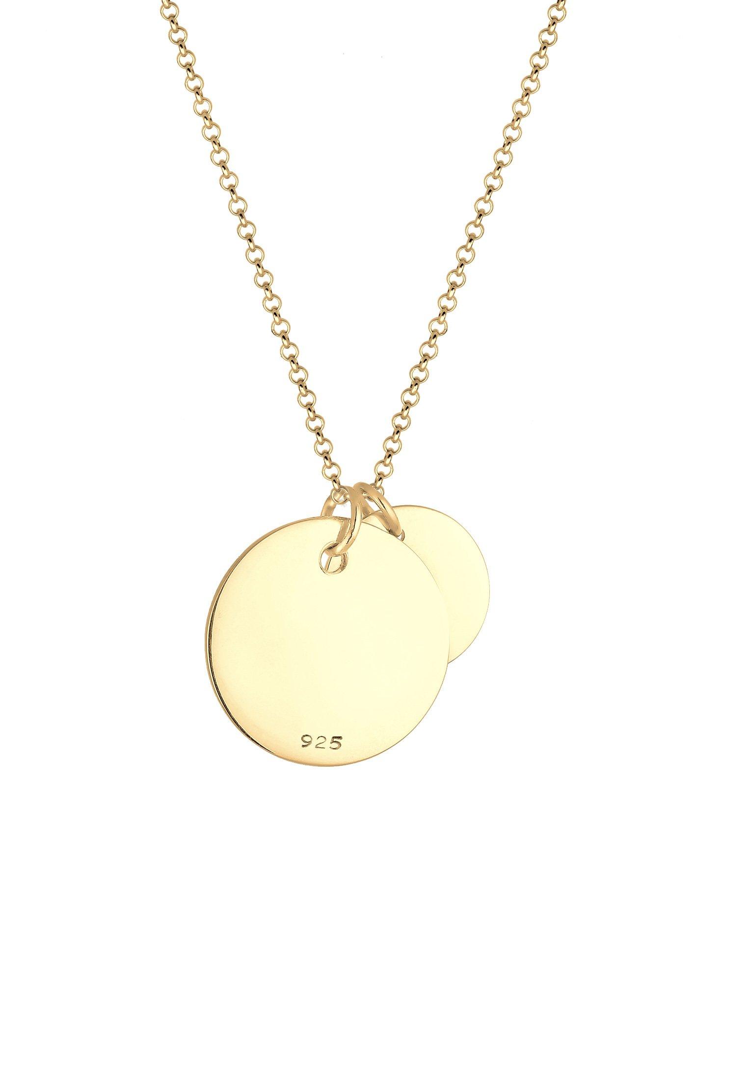 Elli  Halskette Kreis Anhänger 