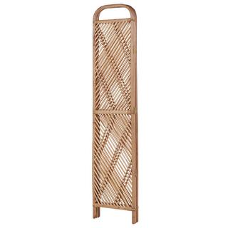 Beliani Divisorio per ambienti a 3 pannelli en Rattan Boho COSENZA  
