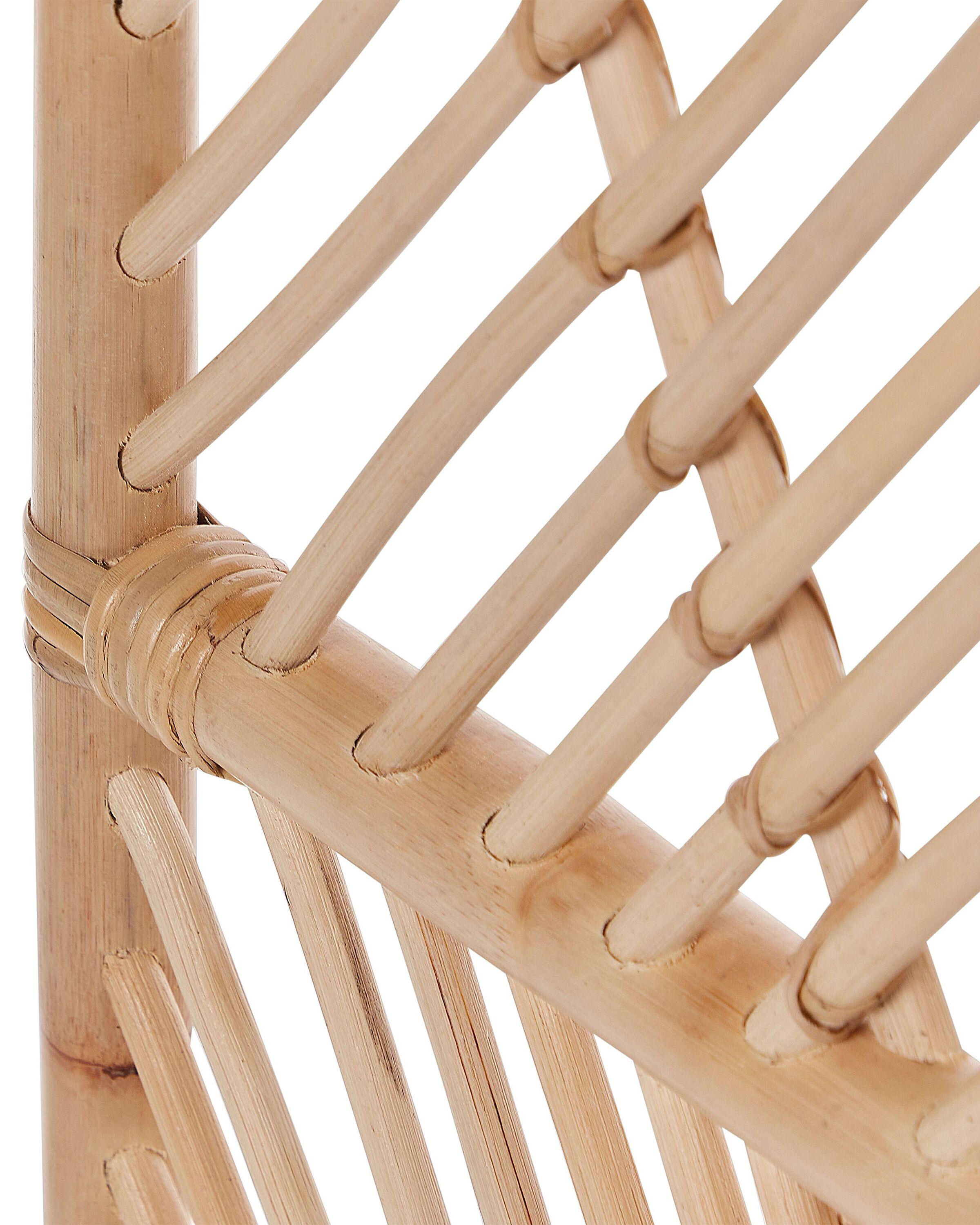 Beliani Divisorio per ambienti a 3 pannelli en Rattan Boho COSENZA  