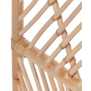 Beliani Divisorio per ambienti a 3 pannelli en Rattan Boho COSENZA  