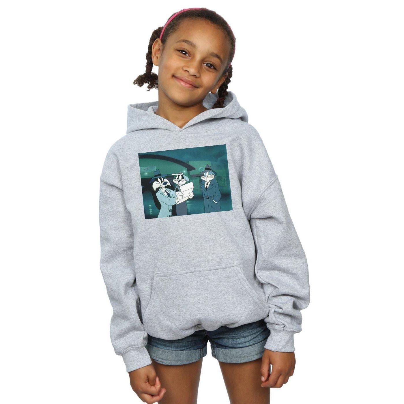 LOONEY TUNES  Sweat à capuche BUGS BUNNY SYLVESTER LETTER 