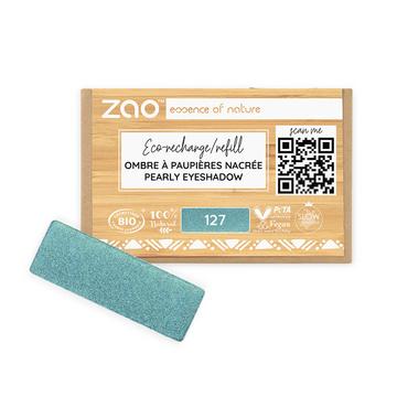 Recharge Ombre à paupières rectangle Nacrée - Certifiée bio et vegan