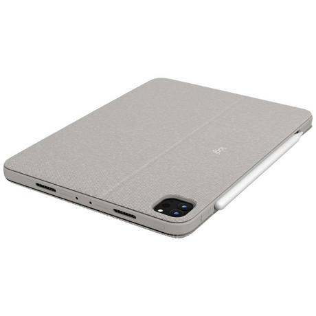 Logitech  Combo Touch Tablet-Cover Apple iPad Pro 11-inch (1st, 2nd, and 3rd generation) Back Cover Grau 