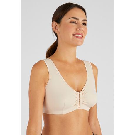 Damart  Soutien-gorge sans armatures, ouvert devant. 