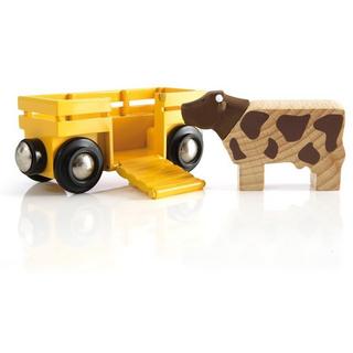 BRIO  Tierwagen mit Kuh 
