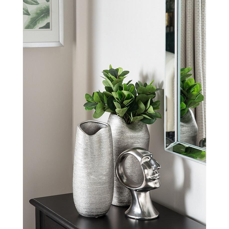 Beliani Dekovase aus Steinzeug Modern APAMEA  