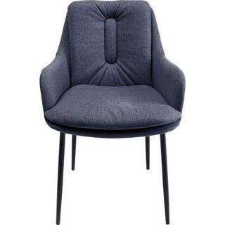 mutoni Fauteuil Thea gris foncé  