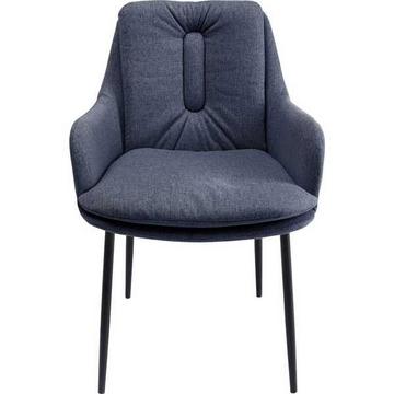 Fauteuil Thea gris foncé