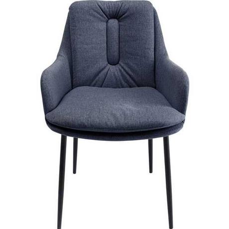 mutoni Fauteuil Thea gris foncé  