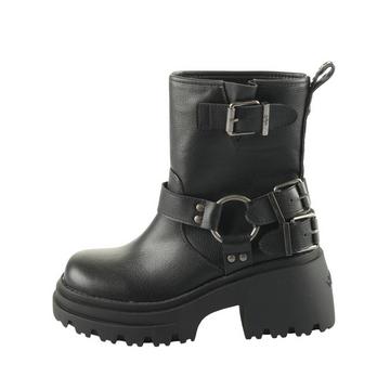 damen stiefeletten bravr biker lo