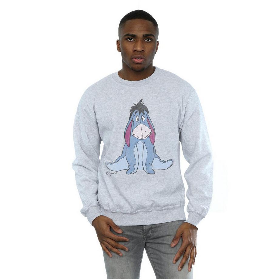 Disney Winnie Puuh Eeyore Grafikdruck Sweatshirt  