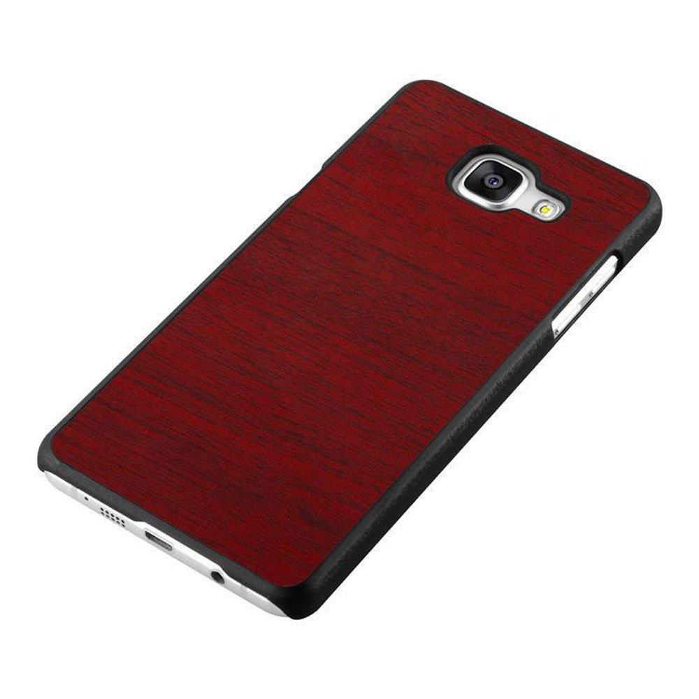 Cadorabo  Hülle für Samsung Galaxy A5 2016 TPU Silikon Holz 