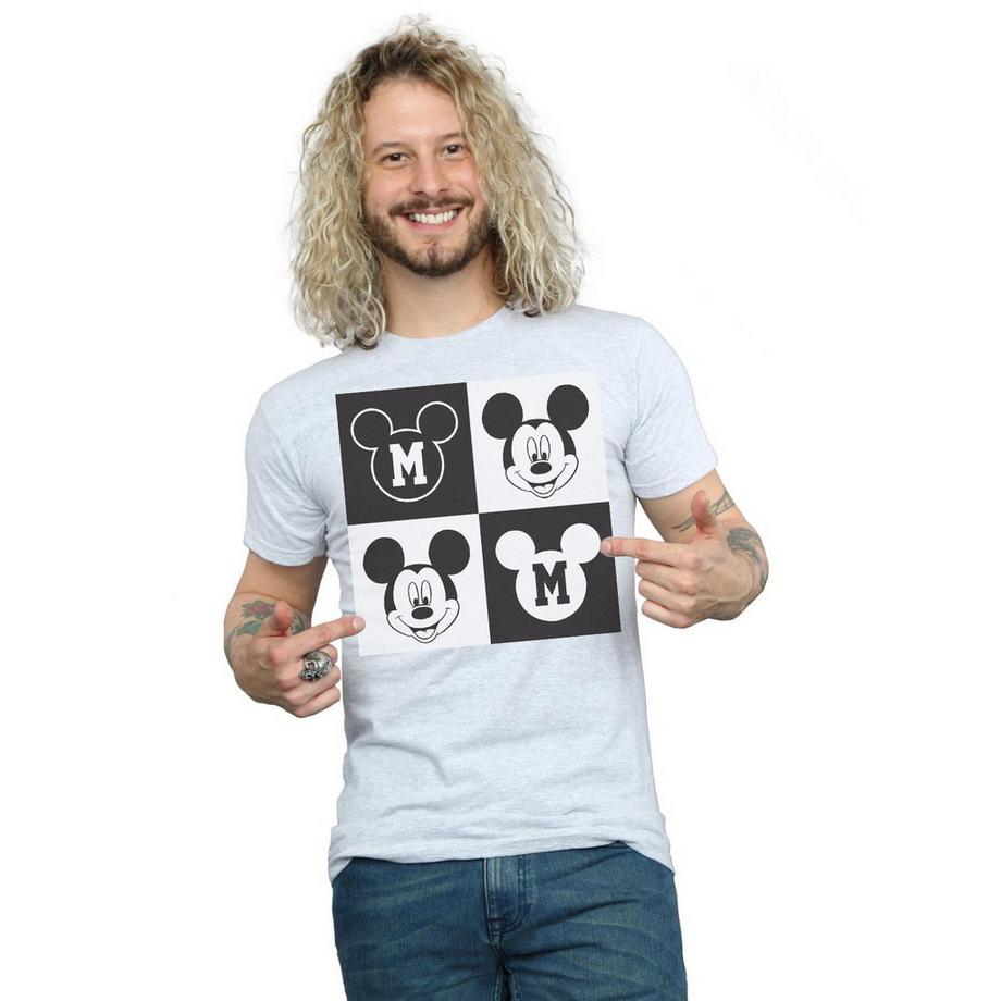 Disney Mickey Mouse Block Regular Fit T-Shirt  
