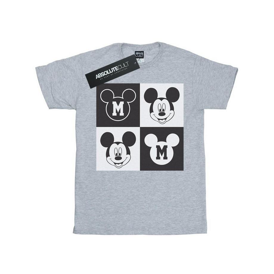 Disney Mickey Mouse Block Regular Fit T-Shirt  