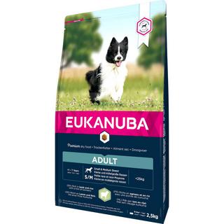 Eukanuba  Adulto, Agnello e Riso, Piccolo/Medio 