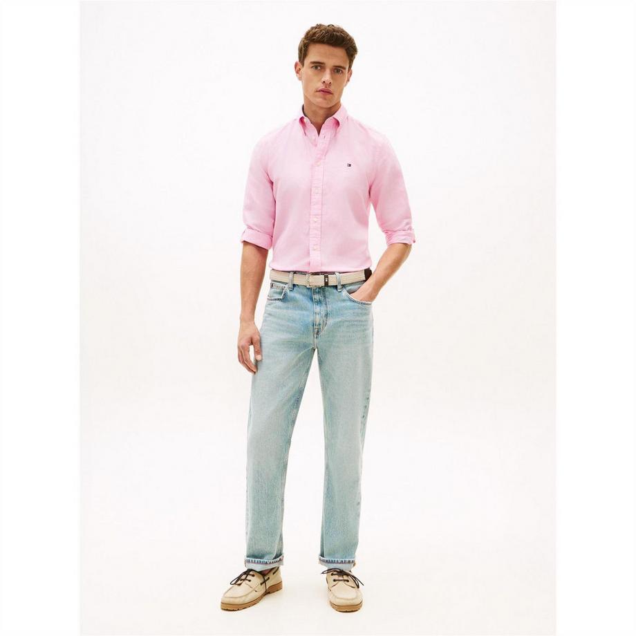 TOMMY HILFIGER  Hemd, Leinen 