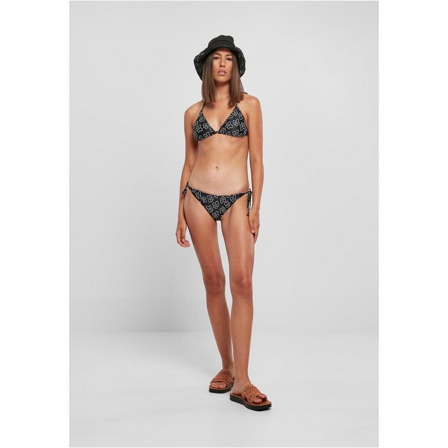 URBAN CLASSICS Zweiteiliger Badeanzug mit Dreiecksmuster  