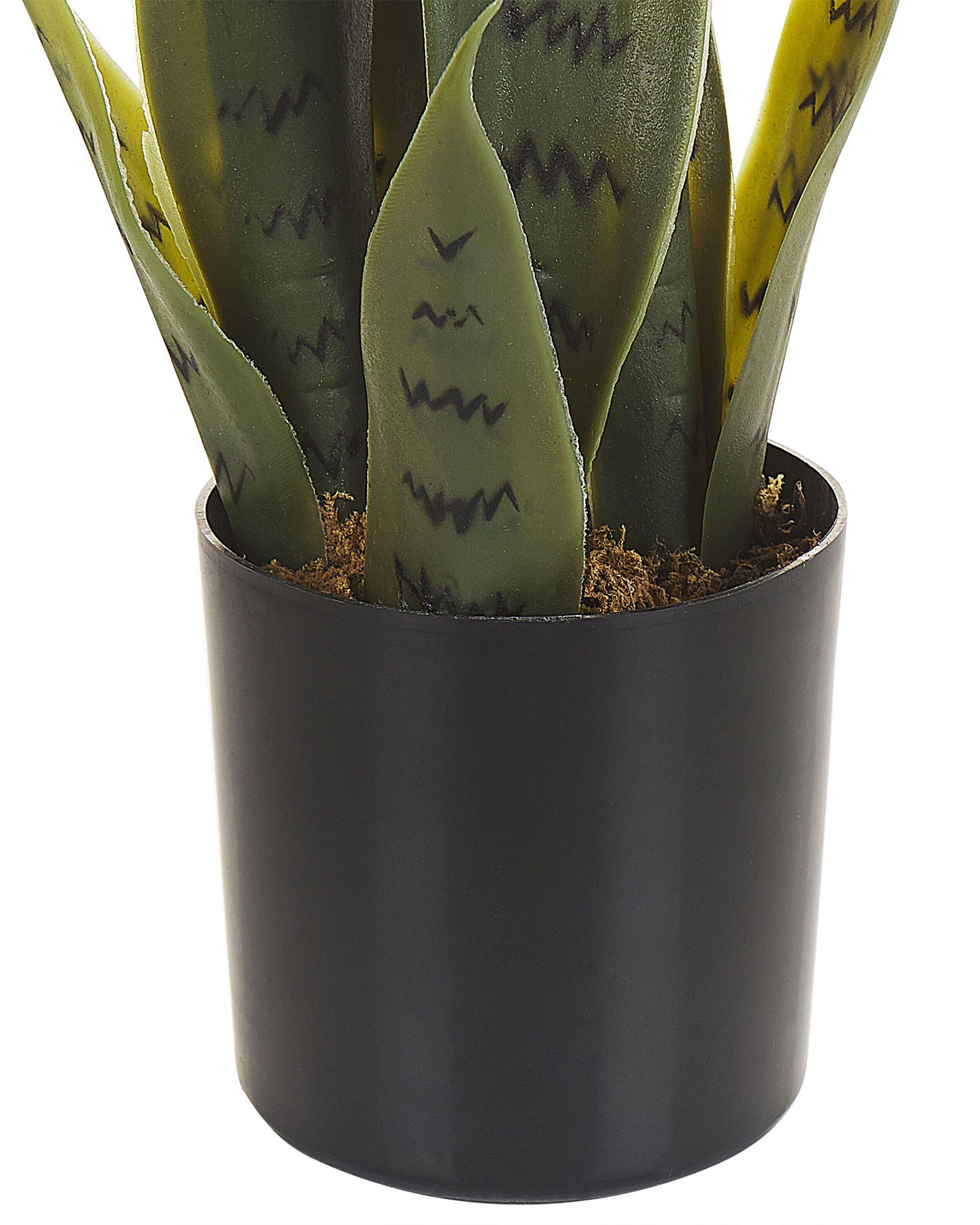 Beliani Pianta artificiale en Materiale sintetico SNAKE PLANT  