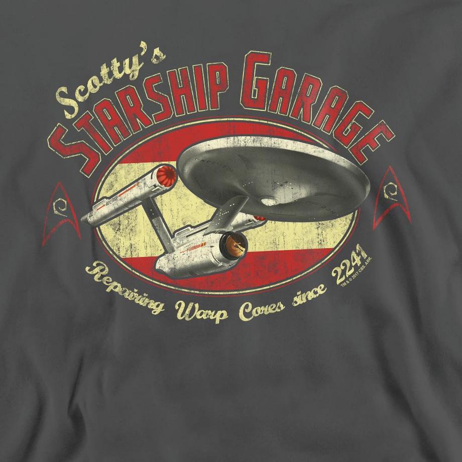 Star Trek Scotty's Garage Sweatshirt  