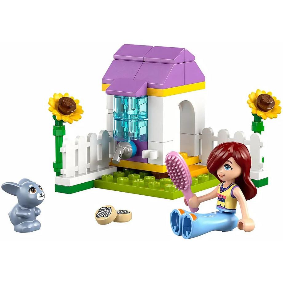 LEGO®  Clapier à lapins dans le jardin 